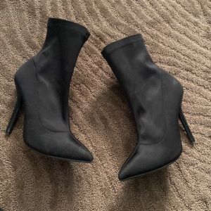 Black booties